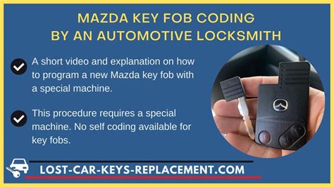 how to program a mazda smart card key|Mazda key fob emergency.